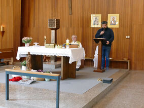 Patronatsfest in der St. Elisabeth Kirche in Merxhausen (© Karl-Franz Thiede)